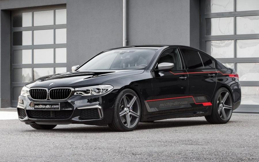 BMW M550d xDrive by Mcchip-DKR '2018